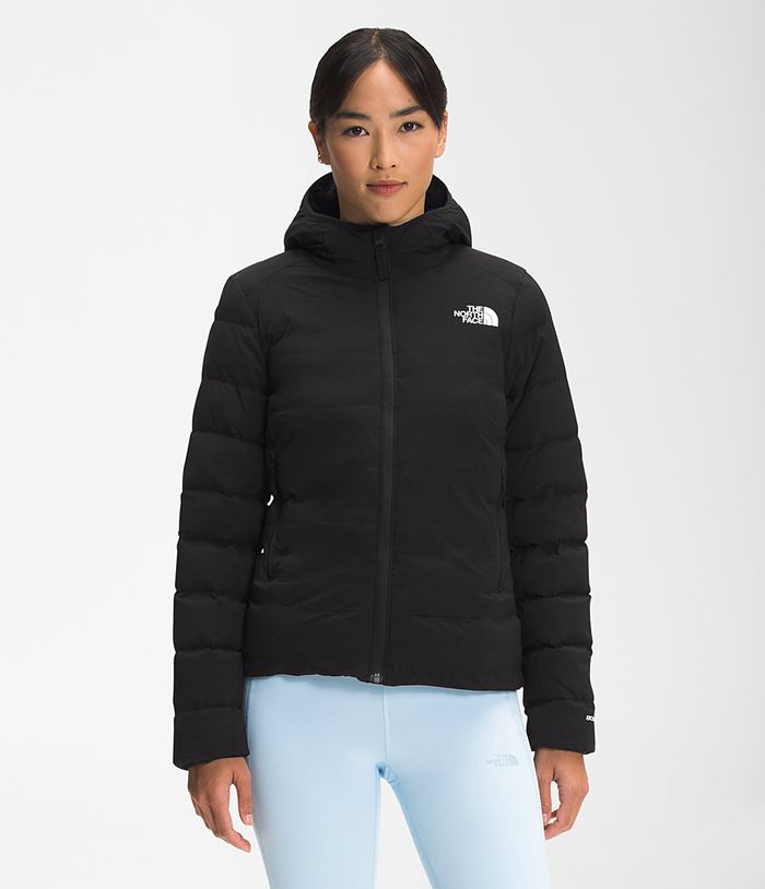 The North Face Womens Puffer Jacket Castleview 50/50 697NYRDUP - Black